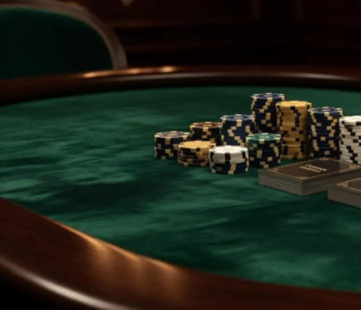 Prémium Lunvazir pokerasztalok exkluzív zsetonokkal és elegáns asztaldekorációval