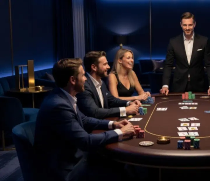 Tematikus privát poker este elegáns lounge hangulattal